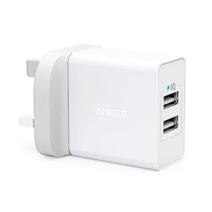 Anker PowerPort Charger 24W 2-Port US...
